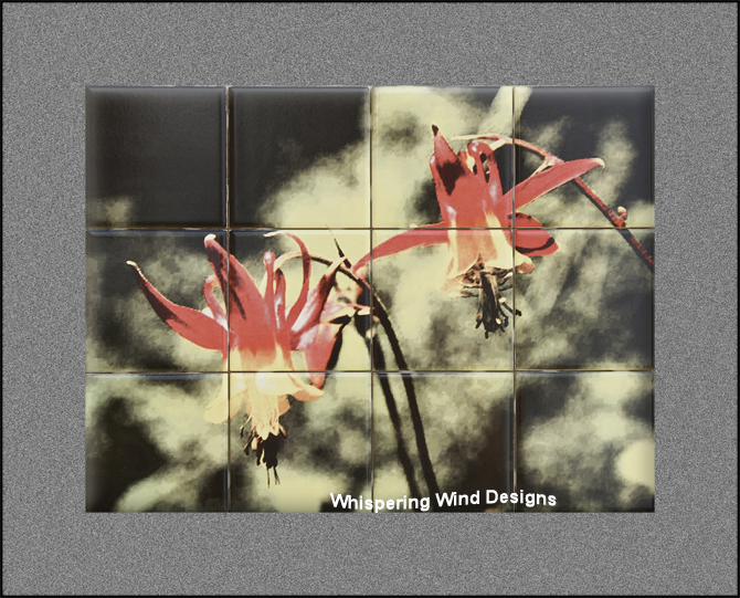Tile-Murals-Backsplash_Flowers-Columbines-Red-01