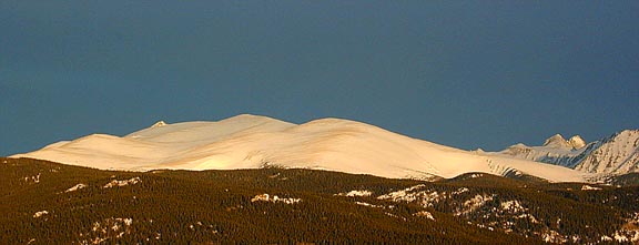 Indian Peaks
            Wilderness Looking Out From The Shop Window